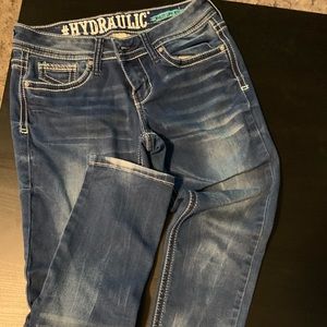 Hydraulic Capri Jeans!